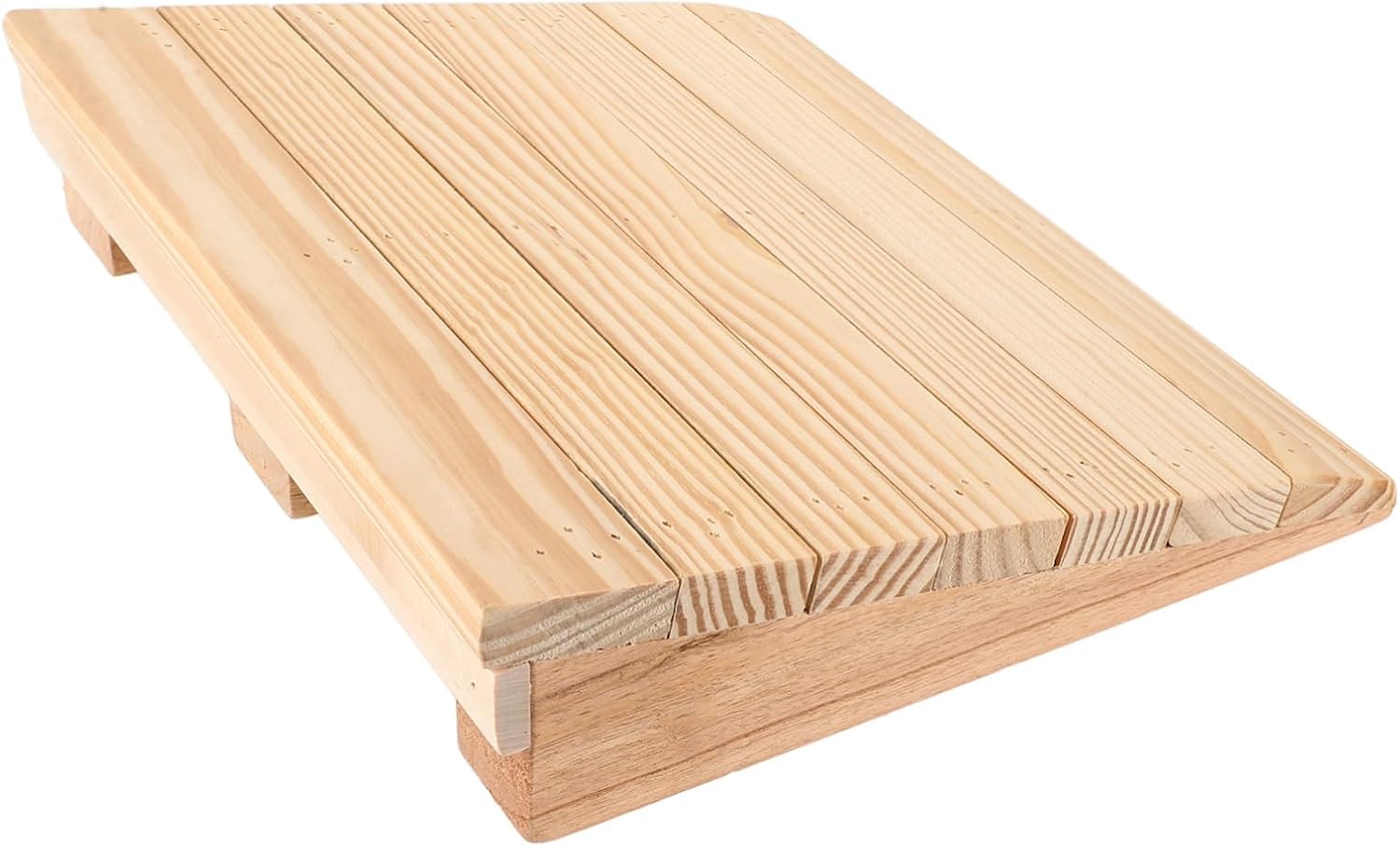 Wooden Doorway Ramp for Sweeping Non- Transition Ramp for Home Use Portable and Lightweight Design