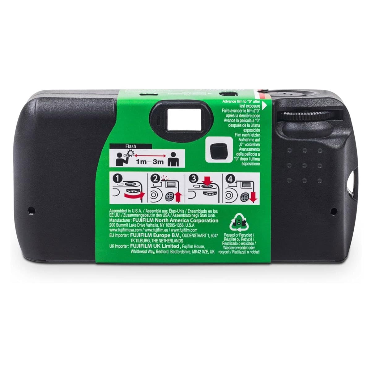 Amazon.co.jp: Fujifilm QuickSnap 400 Speed Disposable Camera with