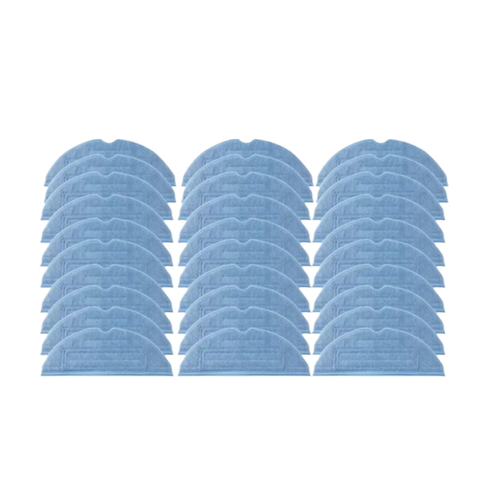 Almohadillas De Repuesto for Fregona De Microfibra, Compatibles Con Roborock, S7 S70 S75 S7Max S7MaxV T7s T7s Plus Robot Aspirador Repuesto De Fregona | 30PCS