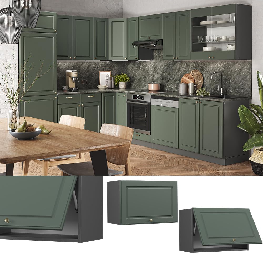 Elément haut de cuisine Fame-Line, Vert Or Campagne, 30 cm, Vicco