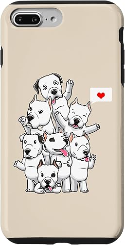 Vista 22 de iPhone 11 Pro Max Funny Dogo Argentino Dog Case