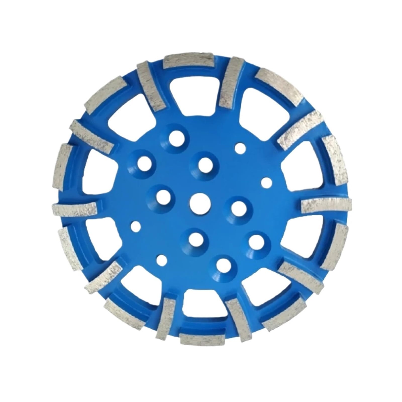Abrasiva de copa 10 pulgadas y 250 mm | Almohadilla de pulido diseñada for tareas de pulido de superficies de mármol.(Blue,16)