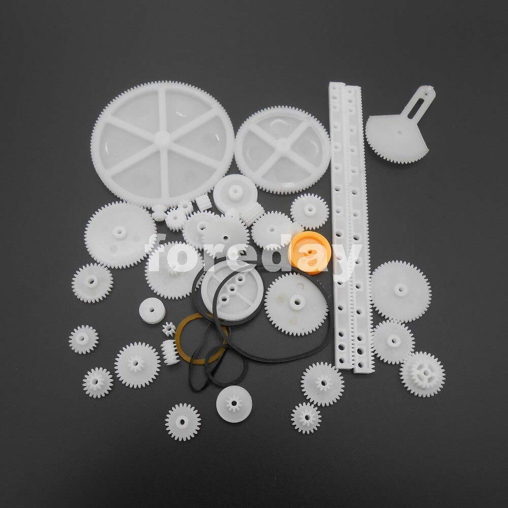 Tool Part for 1PCS 34 Kinds of Gear Bags, Styles Plastic Gears Robot Part DIY for Cars, Planes Models Gadgets XFD183