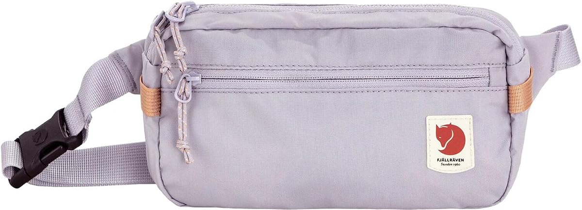 High Coast Hip Pack - Lightweight, Water-Resistant Fabric, Packable Storage - Hiking, Travel, Lavender Mist, One Size