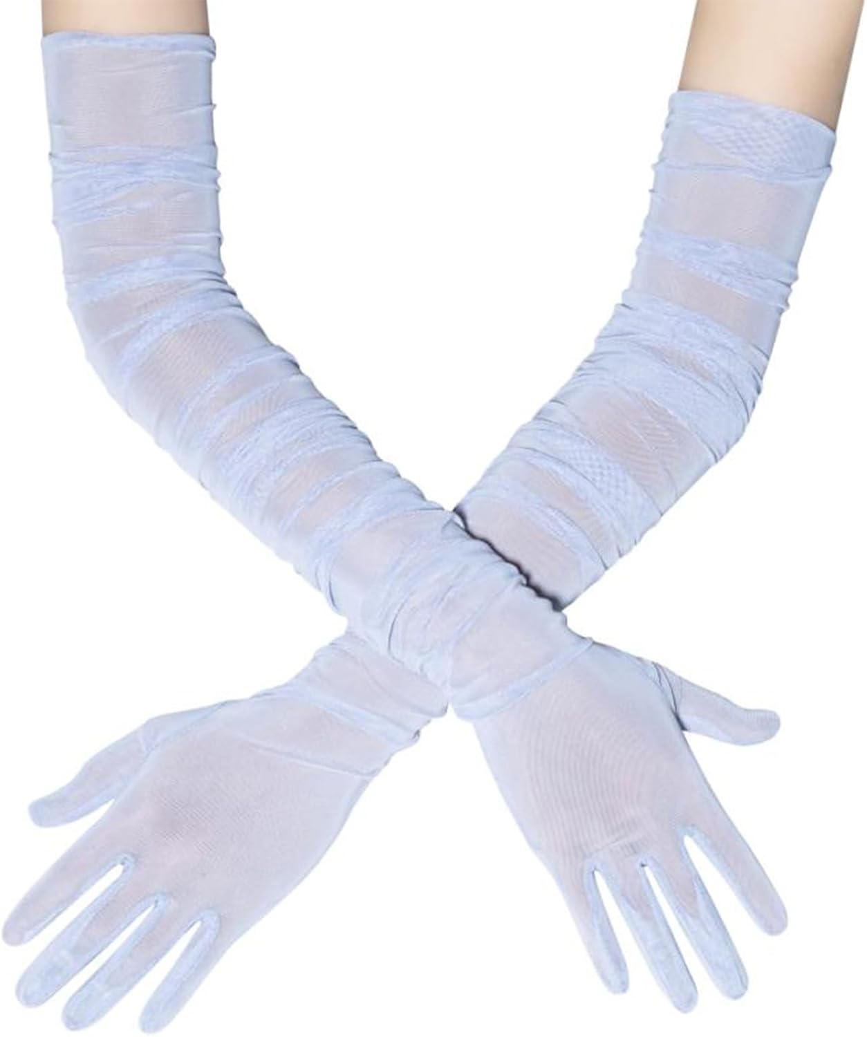 Gants Longs En Dentelle Style Vintage - 70 à 100 Cm - Parfaits Pour Soirée, Mariage, Cosplay Et Déguisements