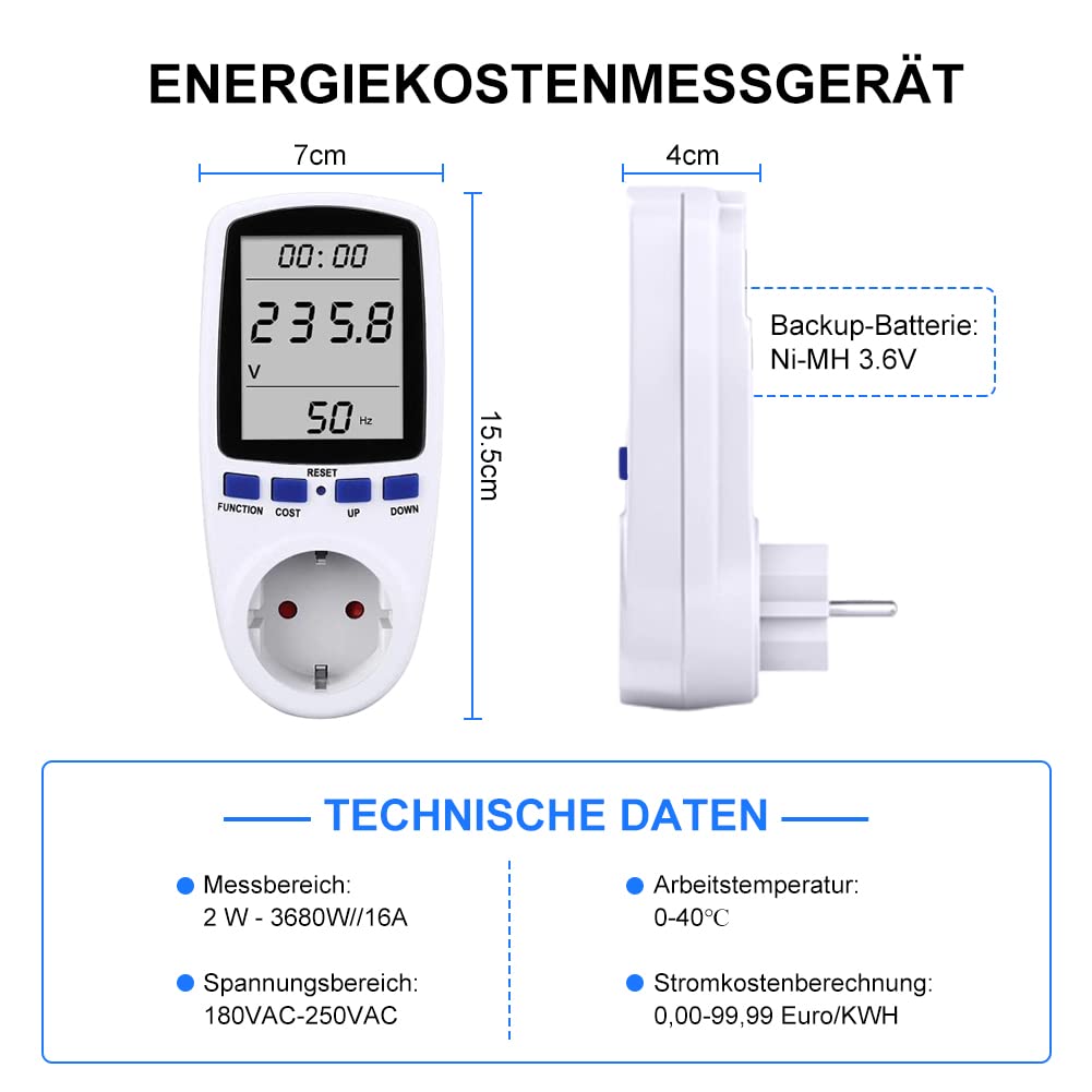 Prise WiFi Compteur D’électricité – Mini Système Solaire PV – Pour Balcon