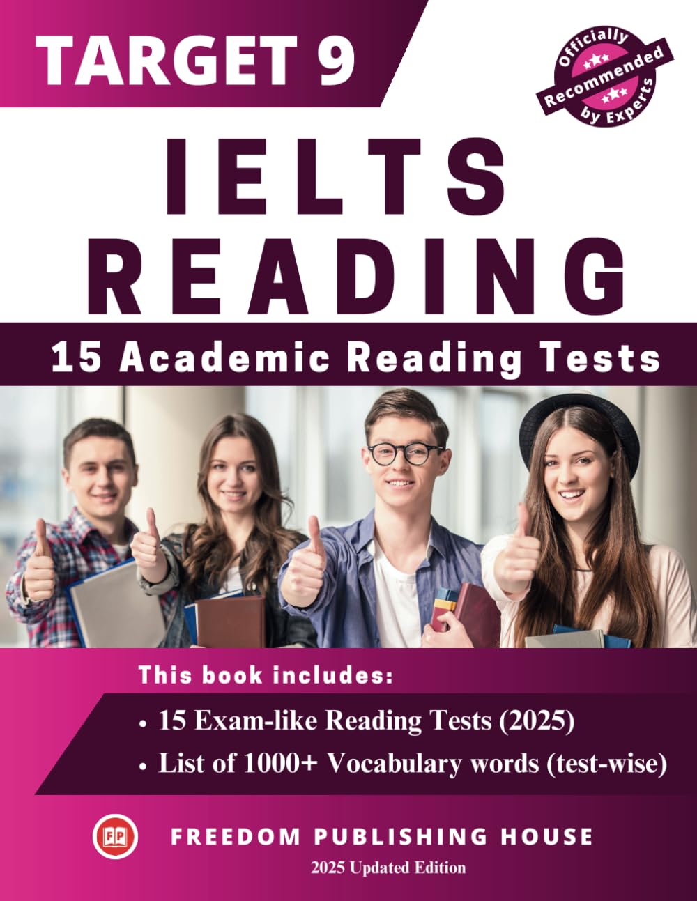 IELTS Academic Reading Practice Tests 2025: 15 Full-Length Exams with High-Freq