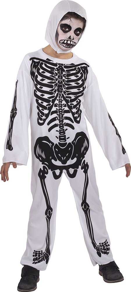 Rubie's Skelett Kostüm Für Kinder – Gruselig & Cool Für Halloween, Größe M (5-7 Jahre)