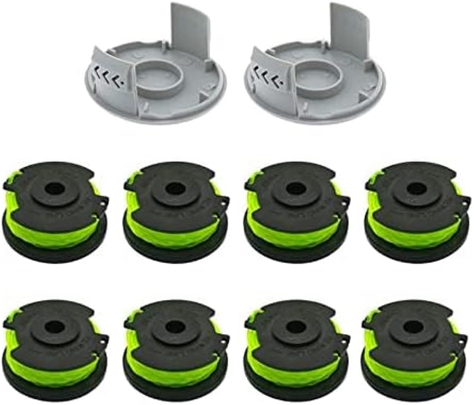 Automatyczna szpula kosiarki Szpula kosy spalinowej, dla Ryobi Rac143 6.1MX 2Mm 36V żyłka zamienna dla podkaszarki, RLT36B33 RY36LT33A-0(BLACK 8 2)