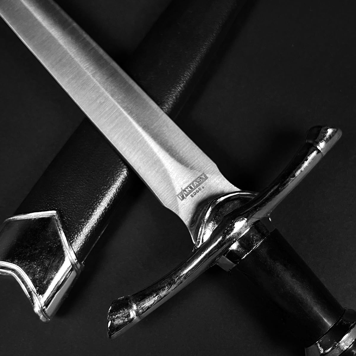 14" Ranger Medieval Dagger. Historical Short Sword with Scabbard. for Collection, Gift, Cosplay at Renaissance Fair - Image 4