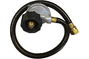 Fairview High-Performance Propane Regulator Compatible with Charmglow, Weber, Huntington, Brinkmann and Other...