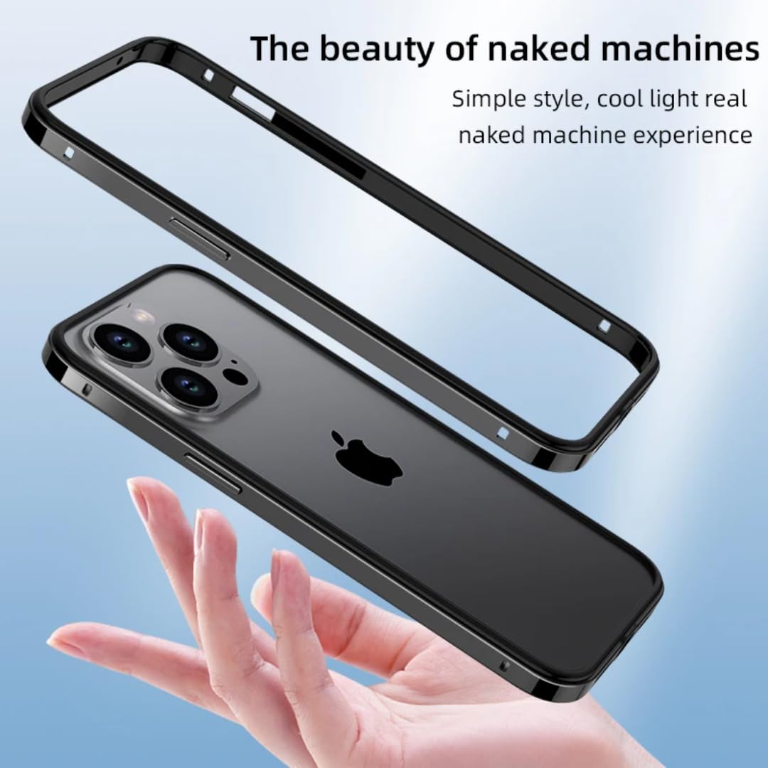 Coque de Protection en Aluminium pour iPhone Air (Bleu Ciel)