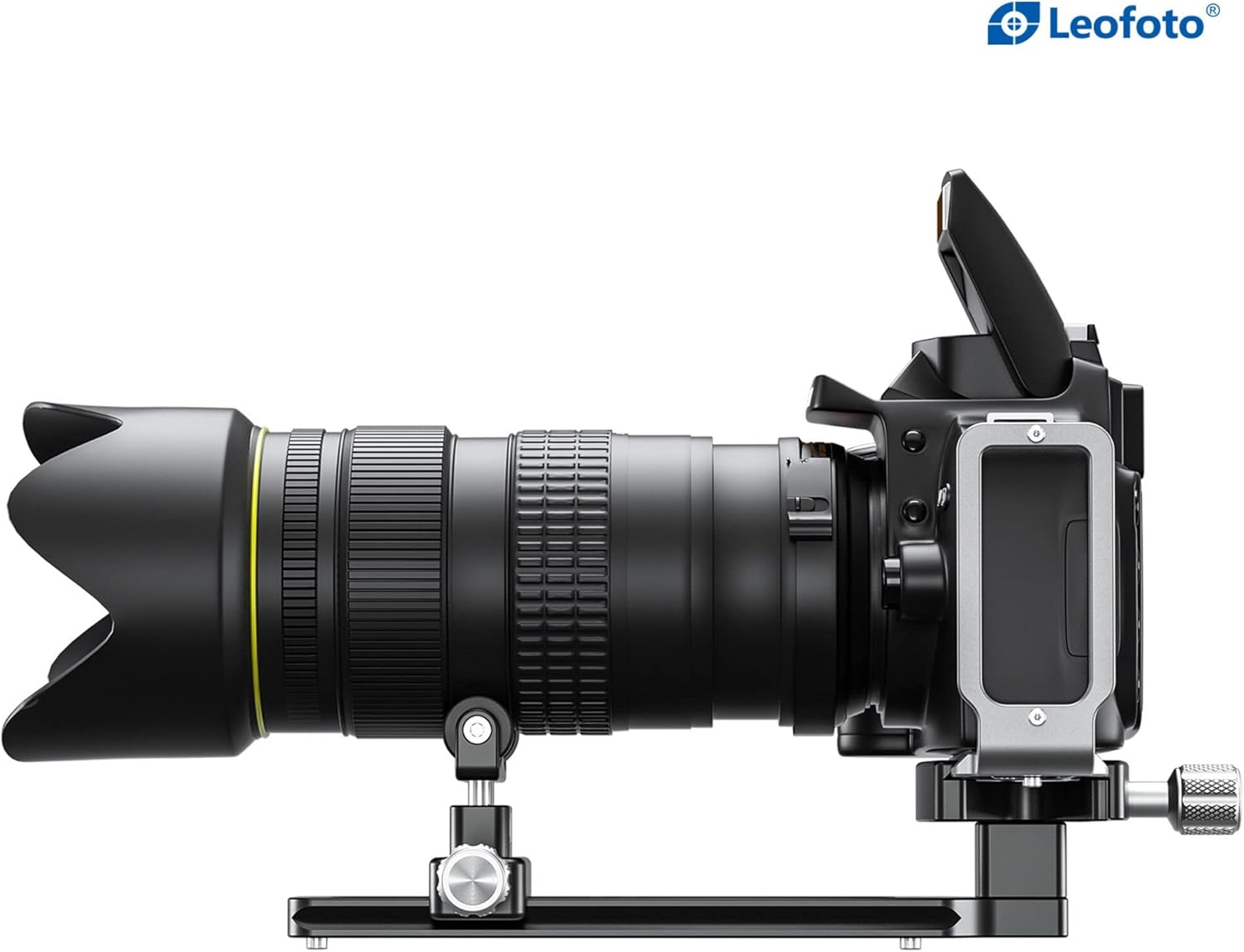 LEOFOTO VR-150S 195mm Adjustable Universal Long/Tele Lens Support/QR Plate Mount Arca/RRS Compatible