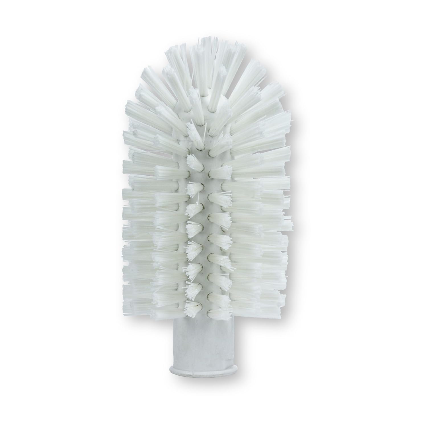 SPARTA Multi-Purpose Valve Brush Pipe Brush, Round Brush with Polyester Bristles, Color Coded for Commercial Cleaning, Kitchen, Restaurant, Bathroom, Plastic, 5.9 X 3 X 5.9 Inches, White, (Pack of 6)