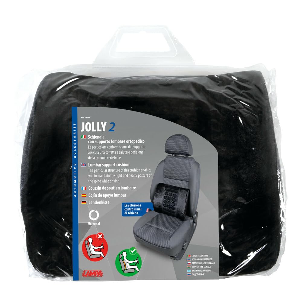 LAMPA 54386 Cojín lumbar Almohada lumbar Cojín para la espalda Almohada para la espalda