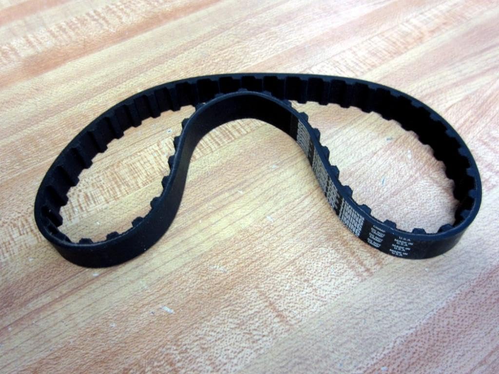 CARLISLE 187L050 Synchro-Cog Synchronous Timing Belt, Rubber, 18.8" Pitch Length, 3/8" Tooth Pitch, 50 Teeth, 0.5" Wide