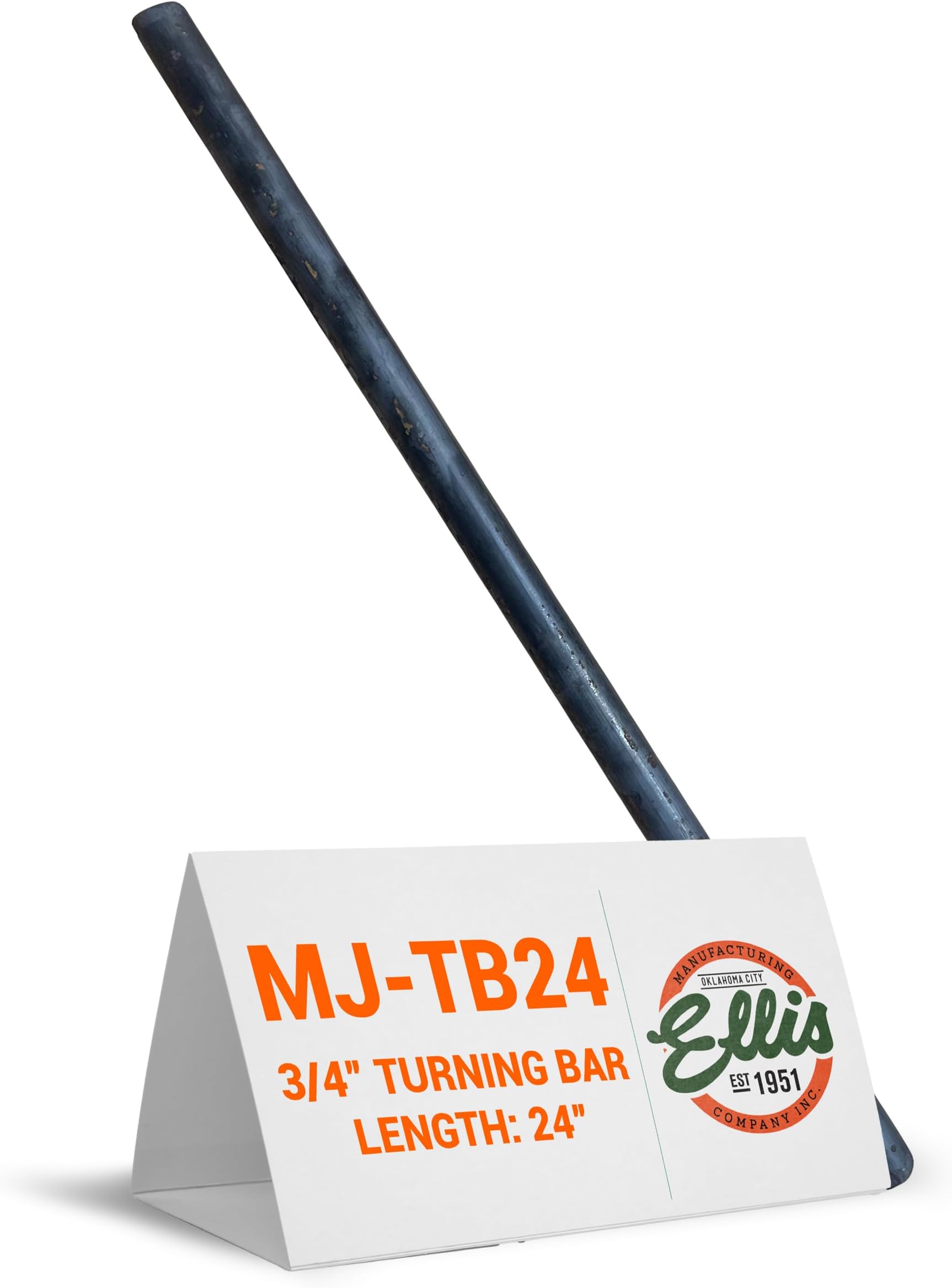 Ellis Manufacturing Company Mini Jack Turning Bar - Stainless Steel Rod for Crafts, Metal, Steel Stock, 3/4" Diameter Steel Adjustment Rod - 24" Length