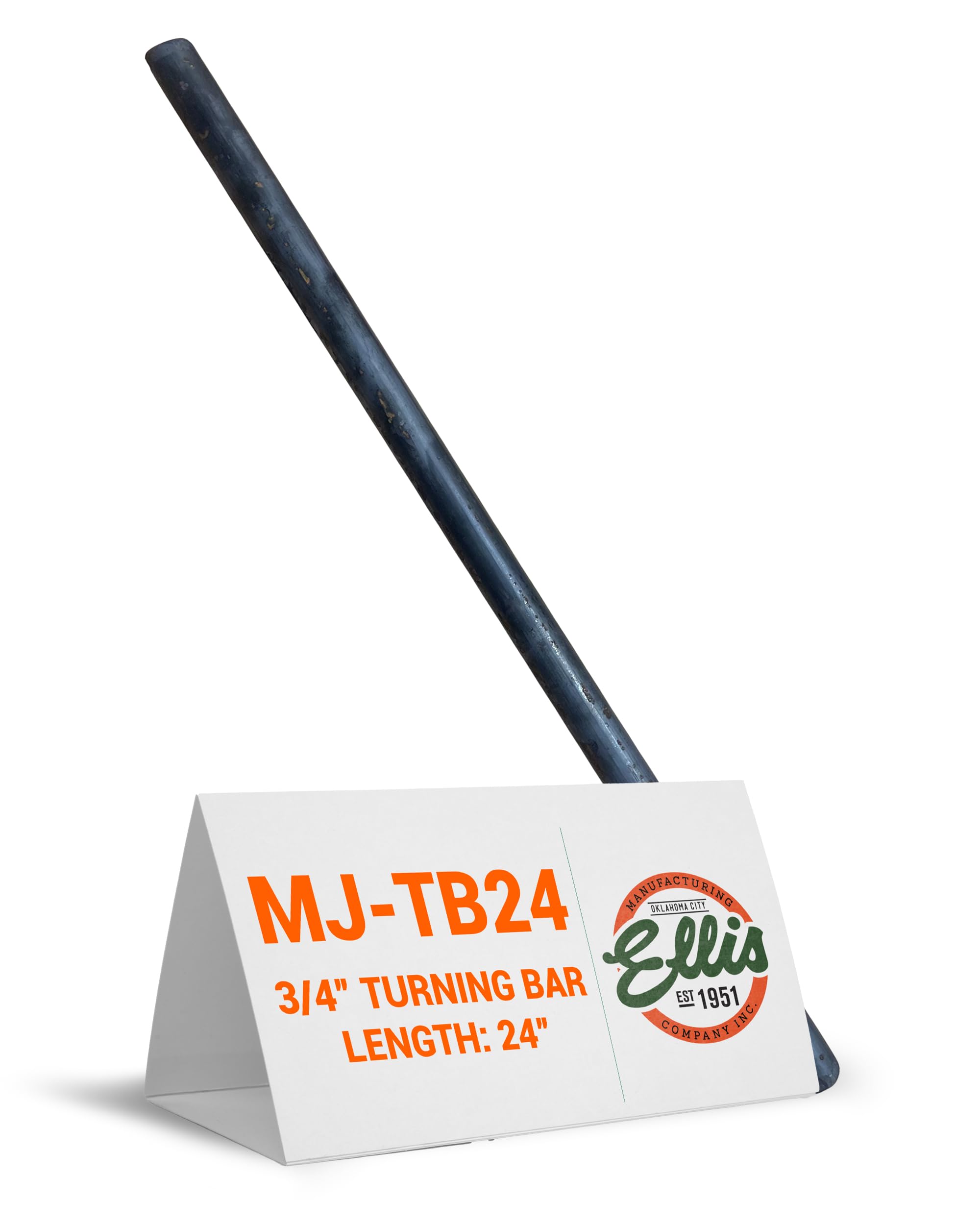 Ellis Manufacturing Company Mini Jack Turning Bar - Stainless Steel Rod for Crafts, Metal, Steel Stock, 3/4" Diameter Steel Adjustment Rod - 24" Length