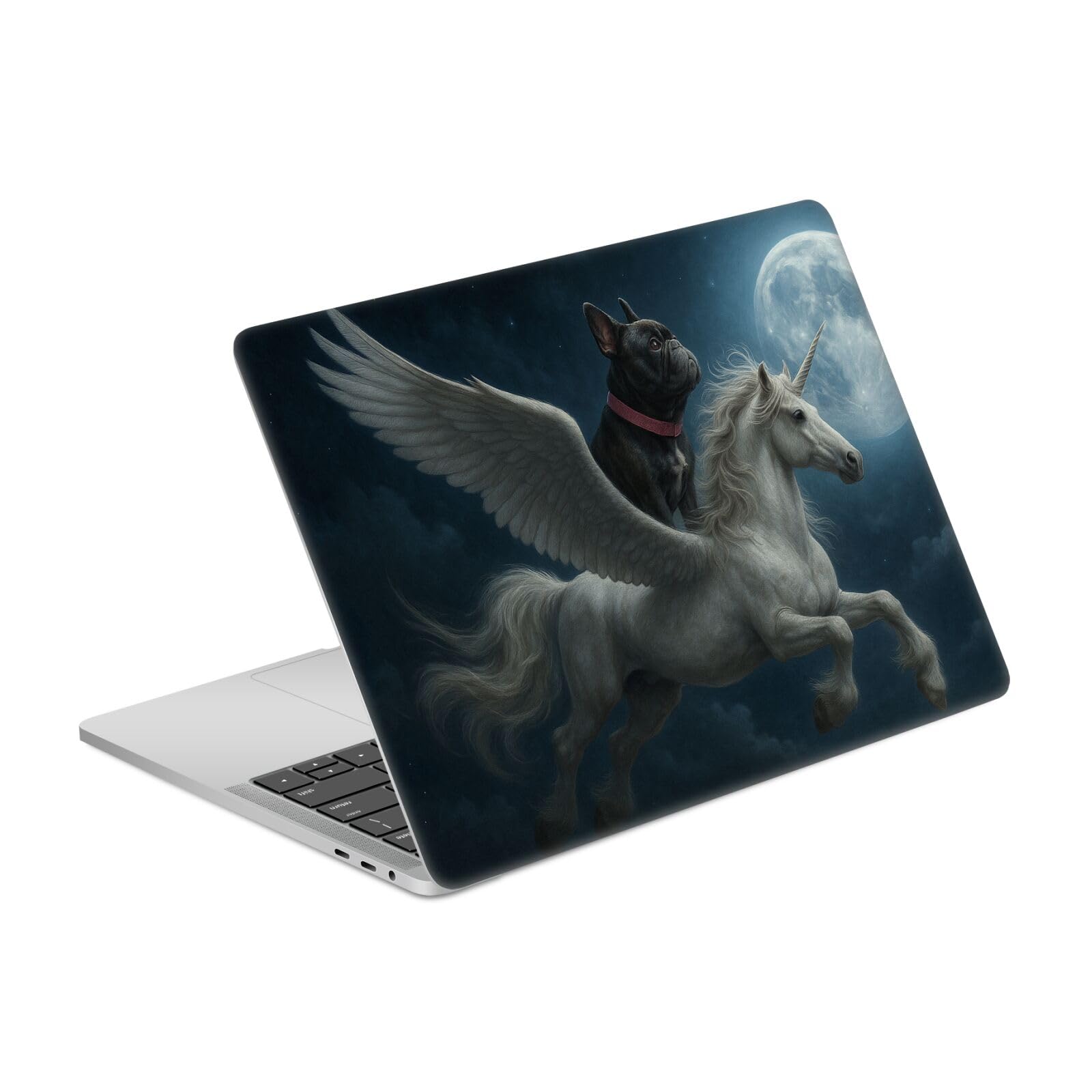Autocollant MacBook Pro 13 A2338 protège rayures vinyle design licorne - 7