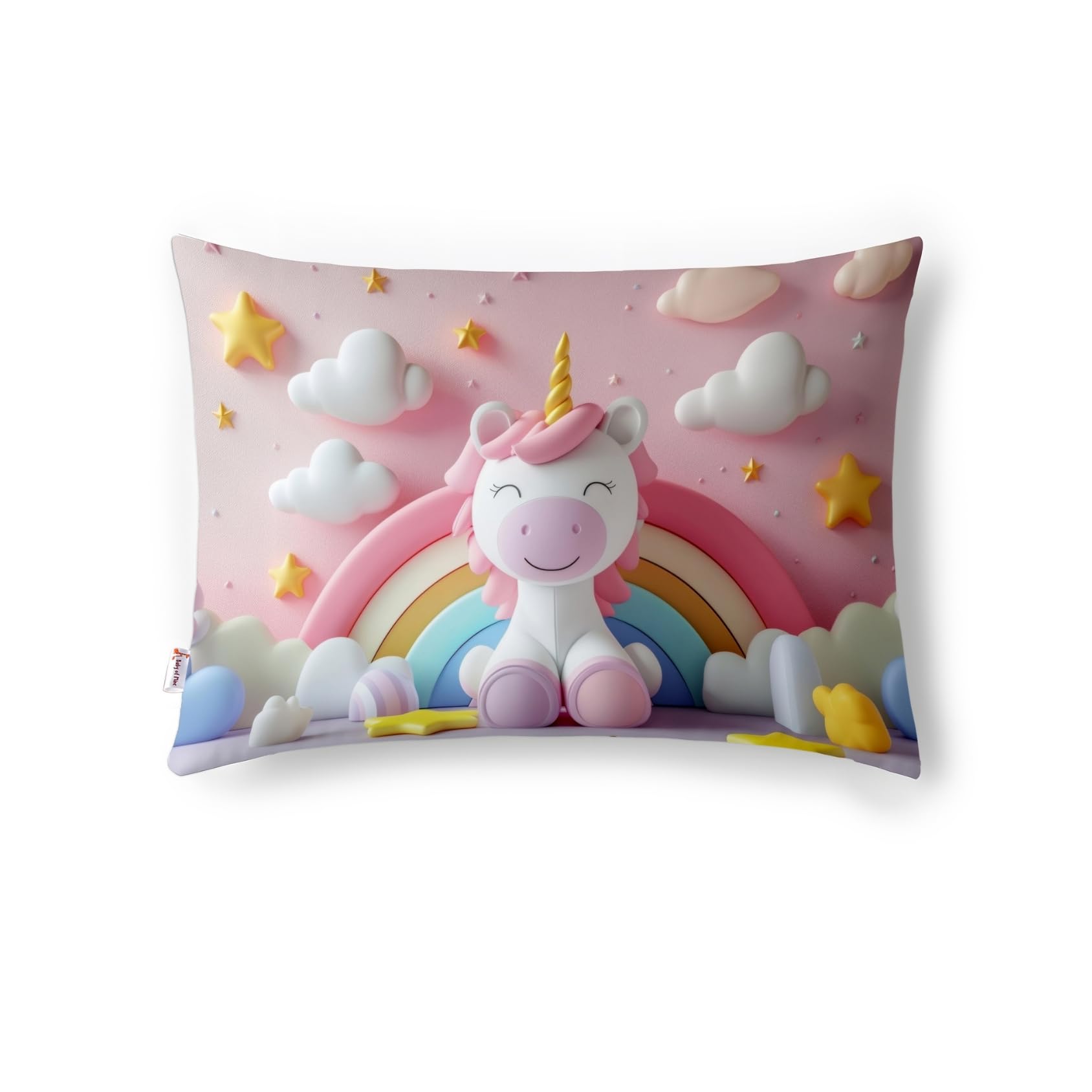 Pillow for Kids | Soft Decorative Cushion | 21 x 13.5 Inch Ultra-Soft Huggable Stuffed Pillow | Cute Cushion for Kids-image-33