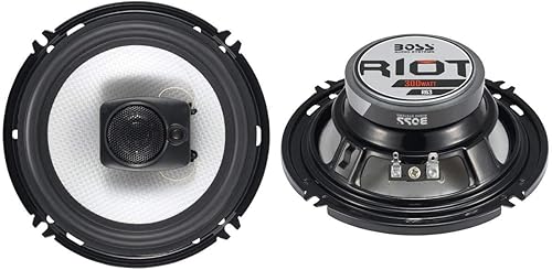 Miniatura 2 de 4 Boss R63 6.5 "300W 3 vías coaxiales altavoces+R1002 200W 2 canales amplificador amplificador