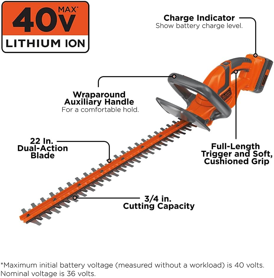 Hedge Trimmer Components Diagram