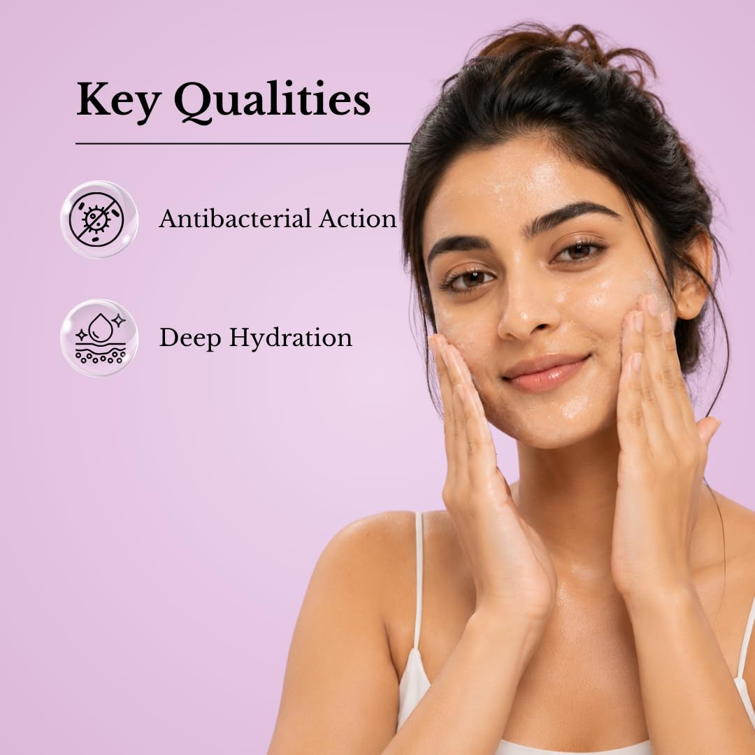 Vyom India Acne Preventive Face Wash 100ml | Neem & Aloe Vera Gel Cleanser | Anti Acne, Pimple Control, Oil Control | Sulphate, Paraben & Silicone Free | Organics & Herbal Face Wash for Men & Women 3