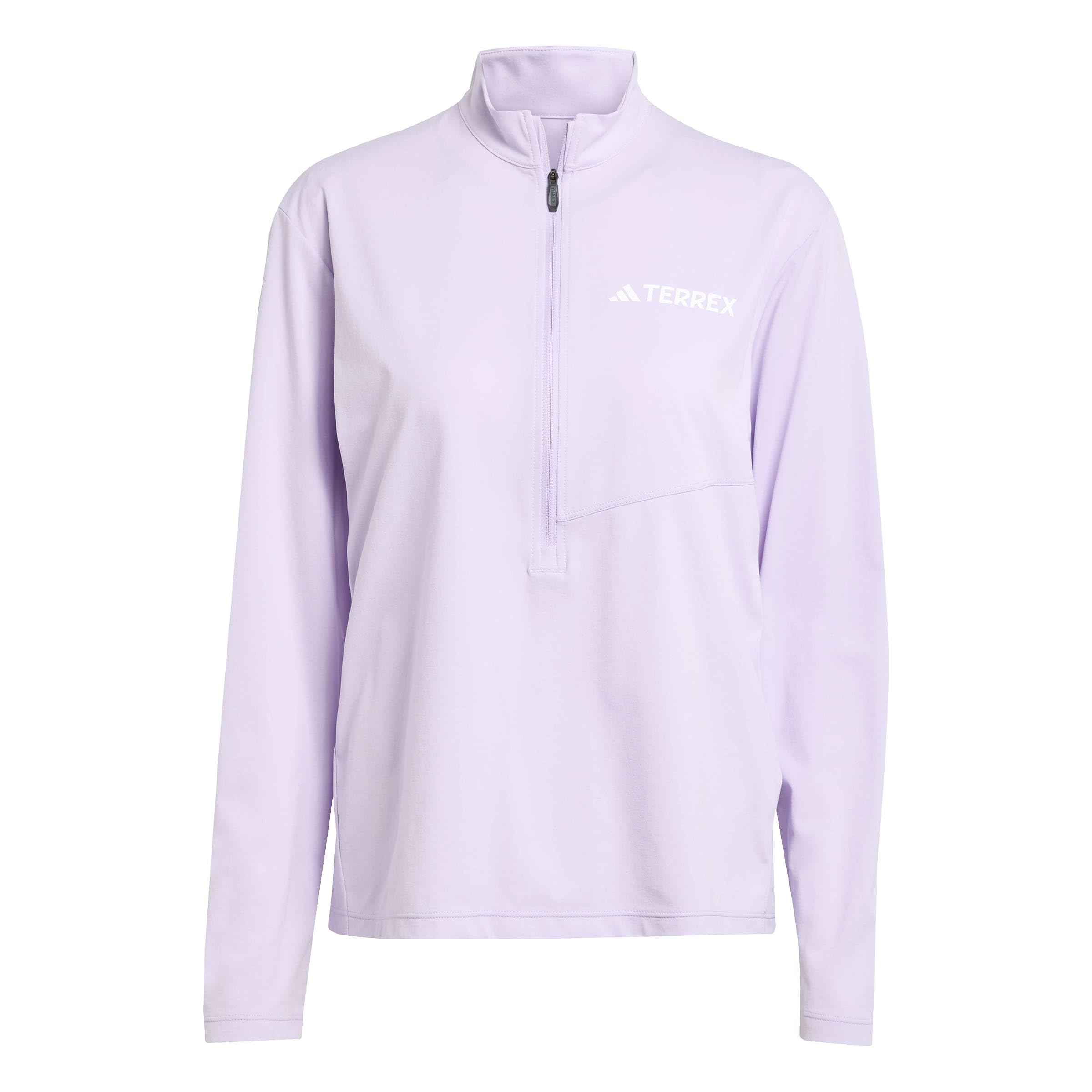 adidas Damen Terrex Multi Climacool Half Zip Long Sleeve T-Shirt (Lange Ärmel) (1er Pack)