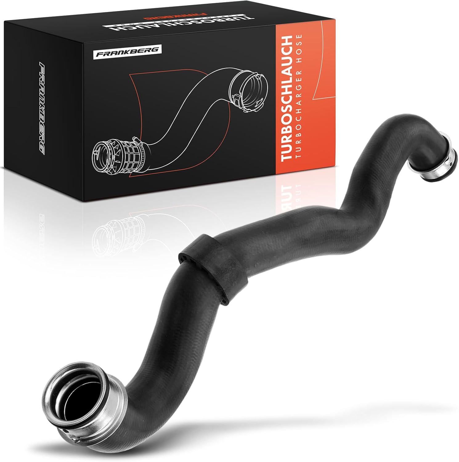 A-Premium Engine Radiator Coolant Hose Compatible with Mercedes-Benz W211 E320 2003 2004 2005 V6 3.2L, Lower Side, Replace# A2115010482, 2115010482