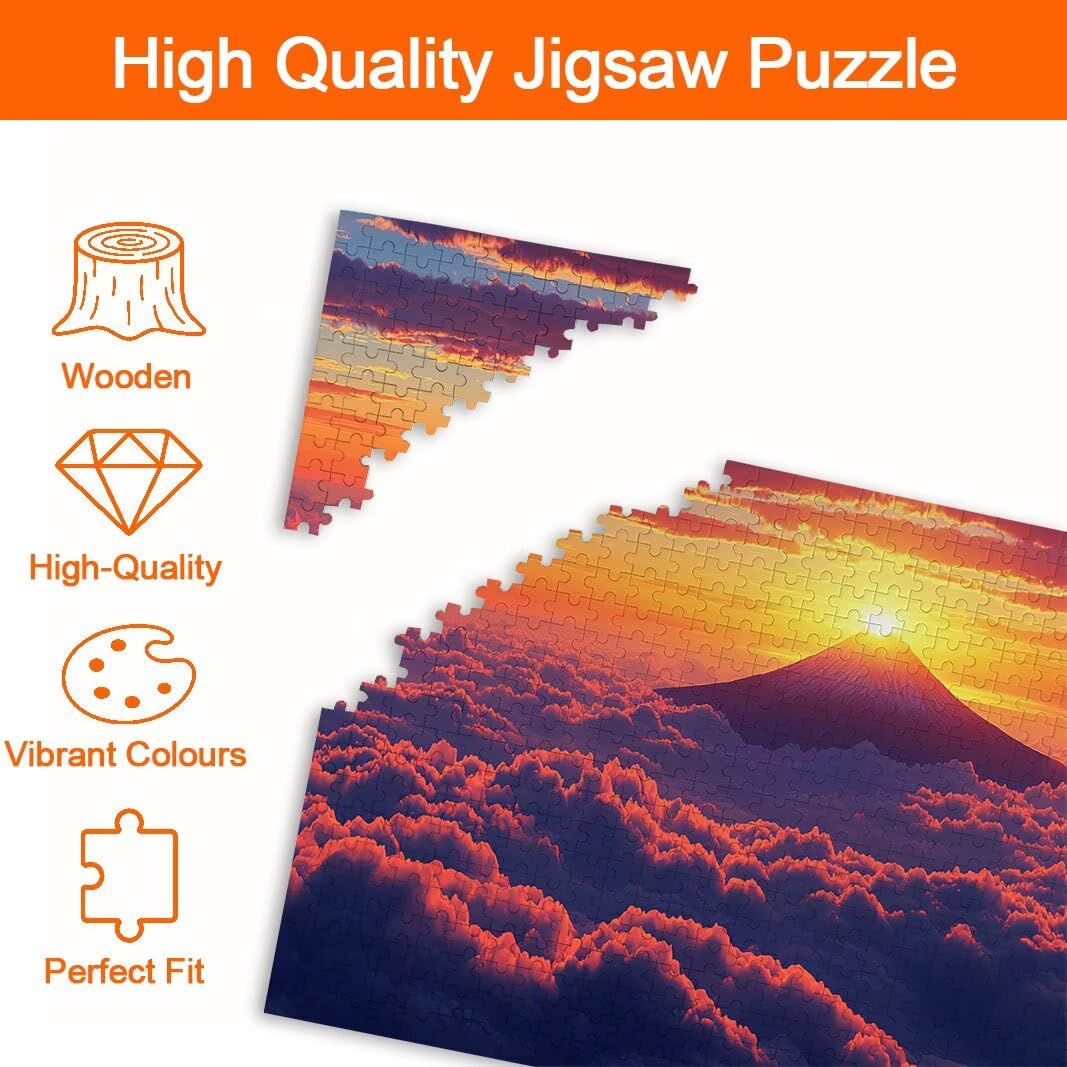 Puzzle 2000 Pezzi, Puzzle Giappone, Misura: 100x71cm, Regalo Donna -9011