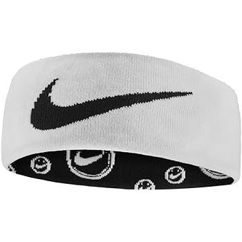 Nike ヘッドバンド ホワイト/オレンジ　フェデラー　ナダル Nike ヘッドバンド ホワイト/オレンジ フェデラー ナダル Nike