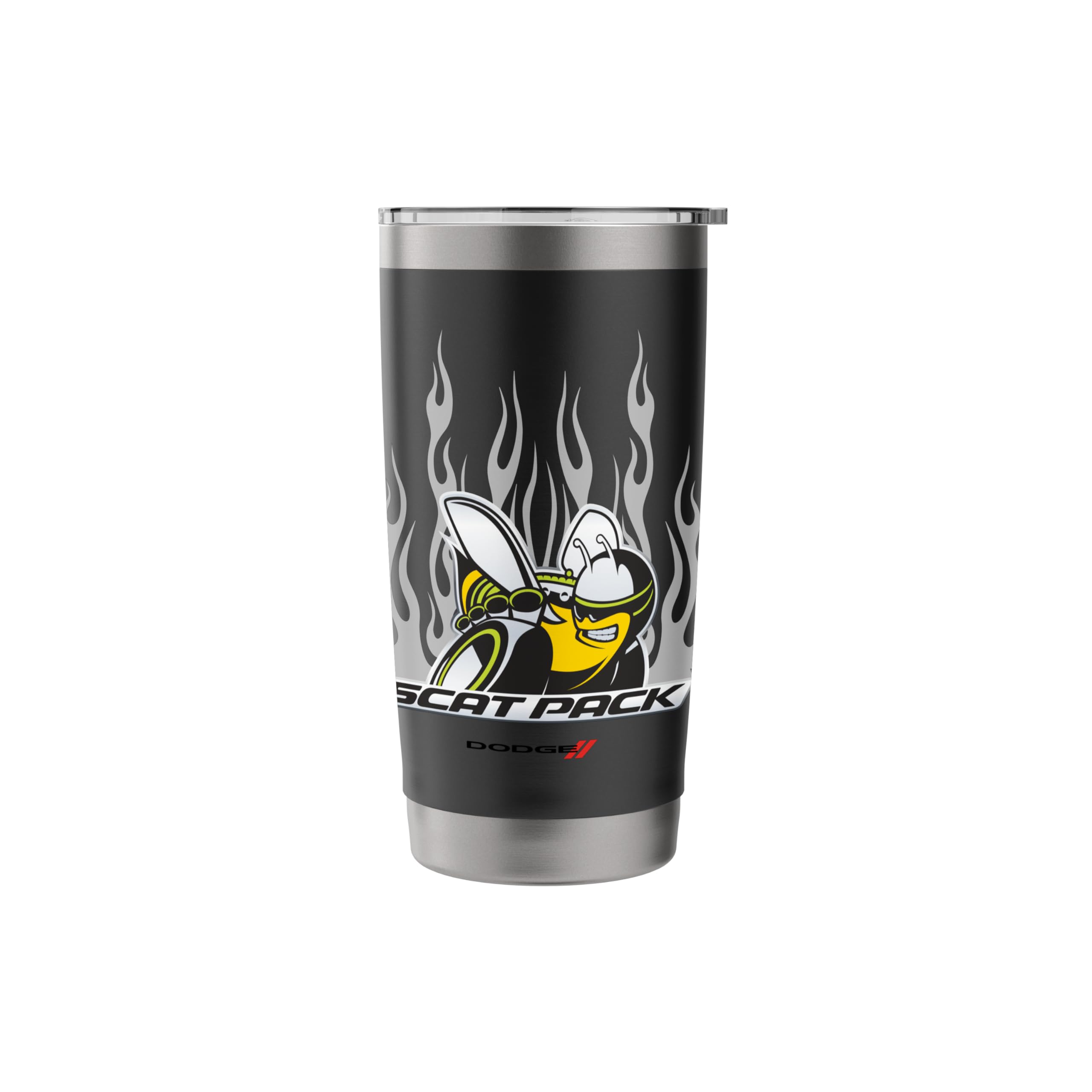 Amazon.com | Dodge Scat Pack Flames Stainless Steel Insulated 
