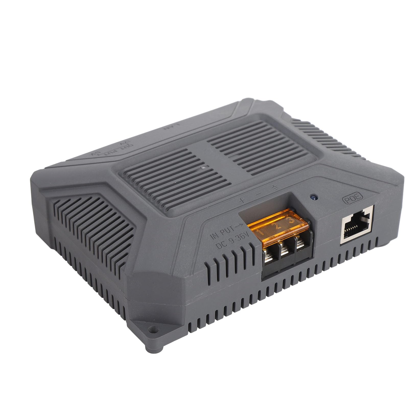 Generic Injecteur PoE 5 en 1, Kit Ethernet Gigabit Haute Performance, Adaptateur Power Over Ethernet avec Protection, Idéal pour Mini Routeur d'antenne Satellite Internet, Ordinateur