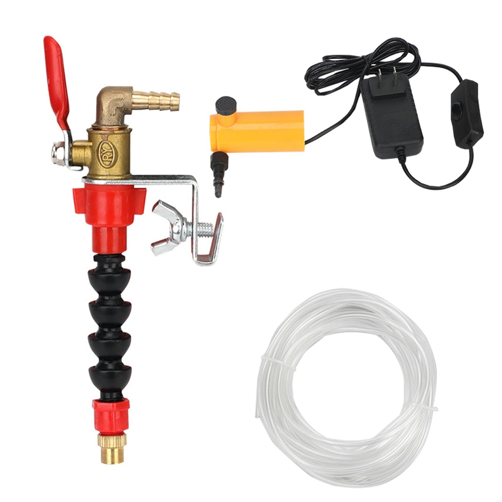 Universal Dust Remover Water Sprayer for Cutting Machine Grinder Machine Tool Dust Remover Water Spray Misting System for Marble Brick Tile Cutting Machine Grinder, Model D