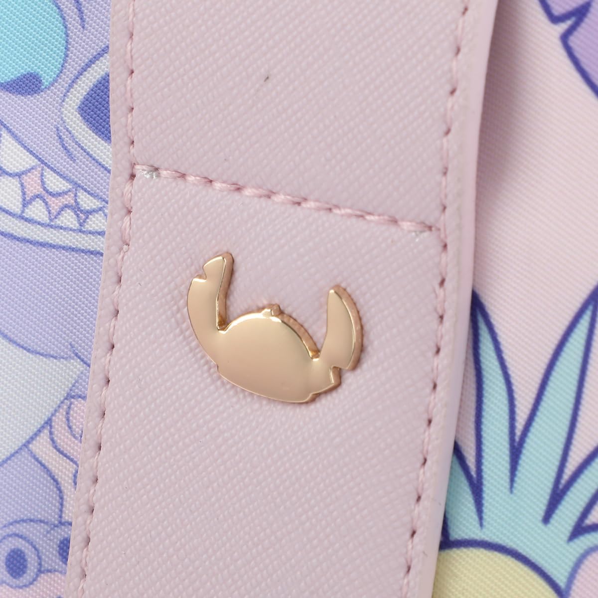 Disney Stitch & Angel 18" Pink Duffle Bag