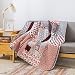 Sova Homespun Happiness Cotton Printed Quilted Throw (50" x 60") | Home Chic Multicolor Decorative Throw for Bed Couch Sofa