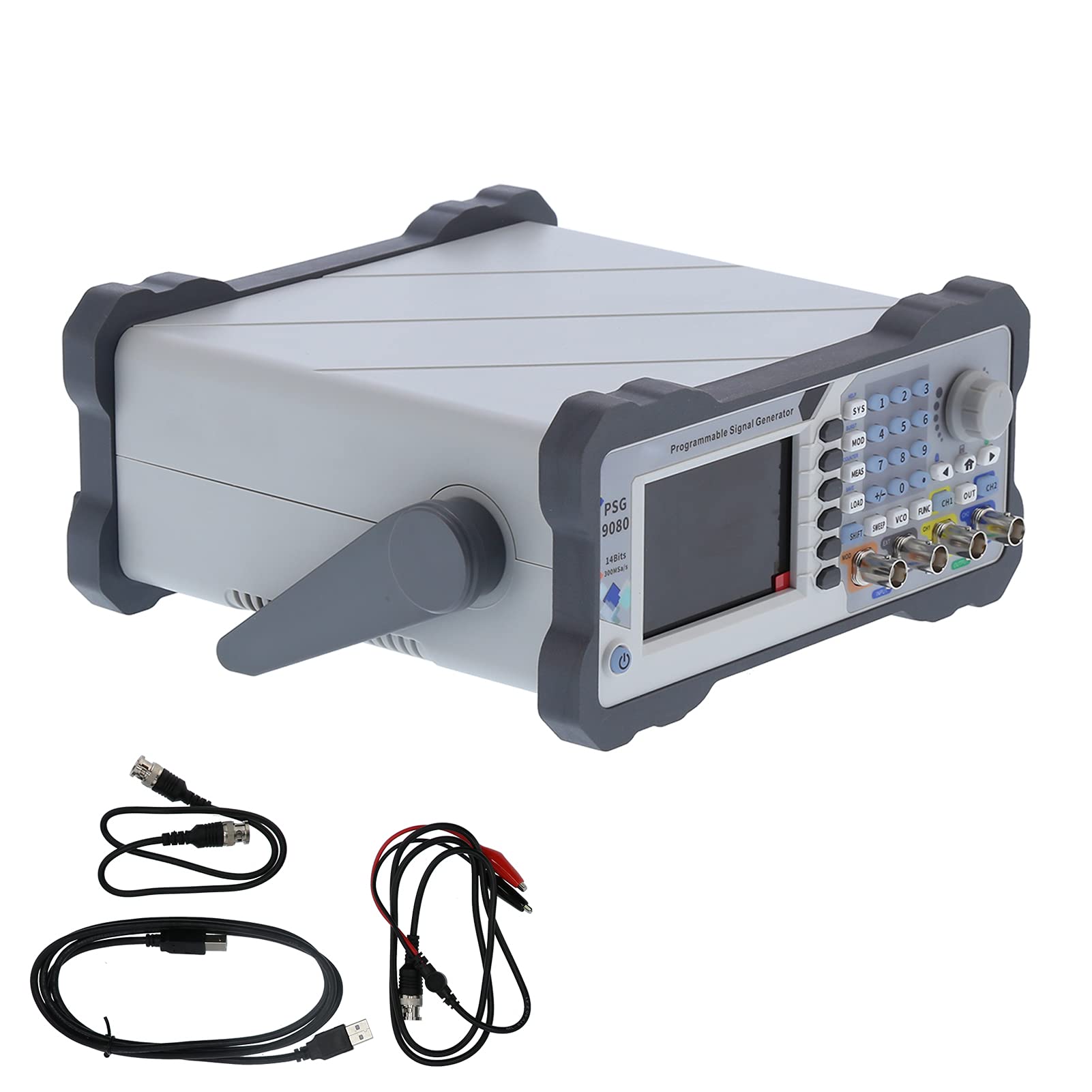 Fafeicy DDS Zweikanal-Arbiträrwellenform-Signalgenerator, 2CH 80MHz