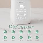 Chauffe-biberons et stérilisateur à vapeur intelligent Momcozy, chauffe-lait pour bébé rapide avec contrôle de température précis et arrêt automatique, chauffe-biberons multifonctionnels pour lait maternel ou formule