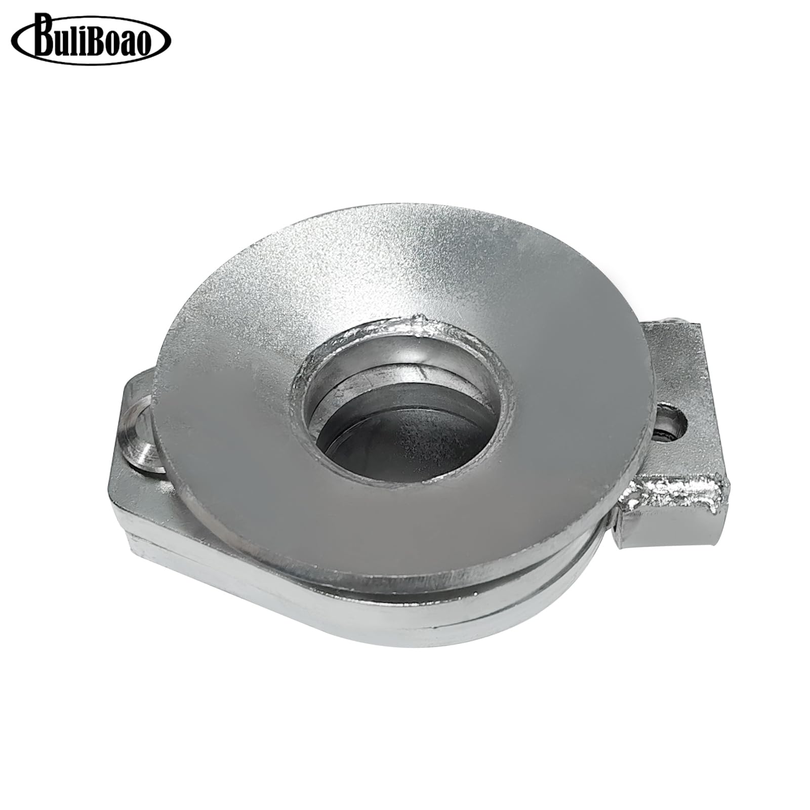 Cabezal acoplador universal de cuello de cisne con asa, capacidad de 30000 libras, bola de 2-5/16 pulgadas para remolques