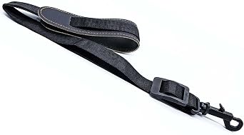 Jiozermi Saxophone Neck Strap, Soft Adjustable Leather Padded