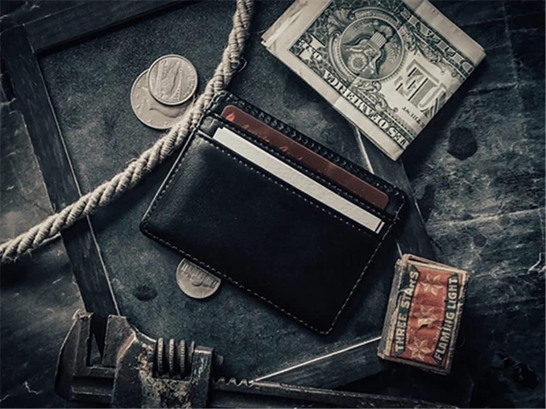 ZQION Razor Wallet by Dee Christopher Magic Wallet Tricks Close up Magic Gimmicks Cards Magician Accessories Stage Magic Illusion Fun Props