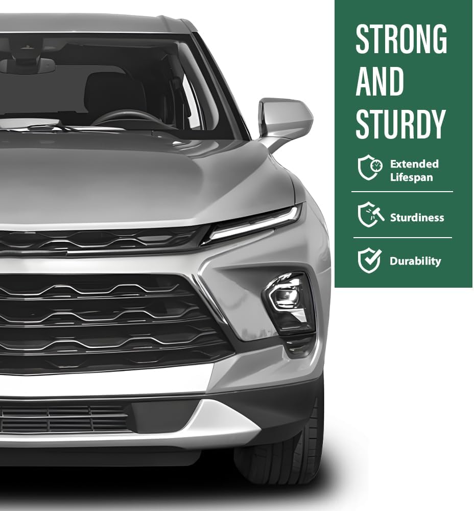 LQI Front Left Driver Side Inner Fender Liner Compatible with Chevy Blazer 2019-2023 GM1248298, 84730494 Black