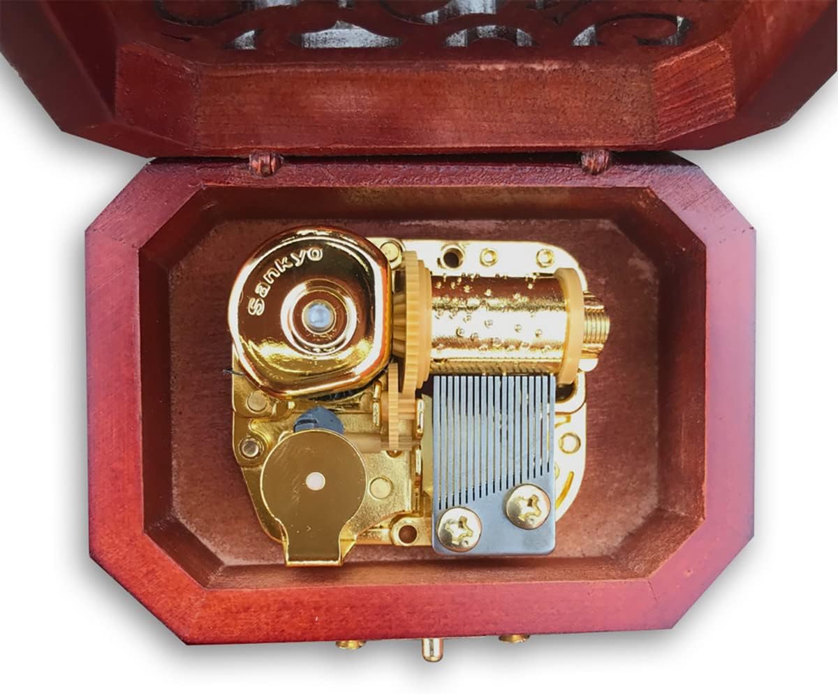 M》美品 サンキョー オルフェウス 節約 オルゴール C.Chaplin Lime Light ライムライト 30NOTE ブラウン M》美品  サンキョー オルフェウス オルゴール C.Chaplin Lime SUNCN 木製ホローアウト 長方形 巻き上げ式 オルゴール サンキョー オルゴール オルゴール デヴィ・ジョーンズ(パイレーツ・オ