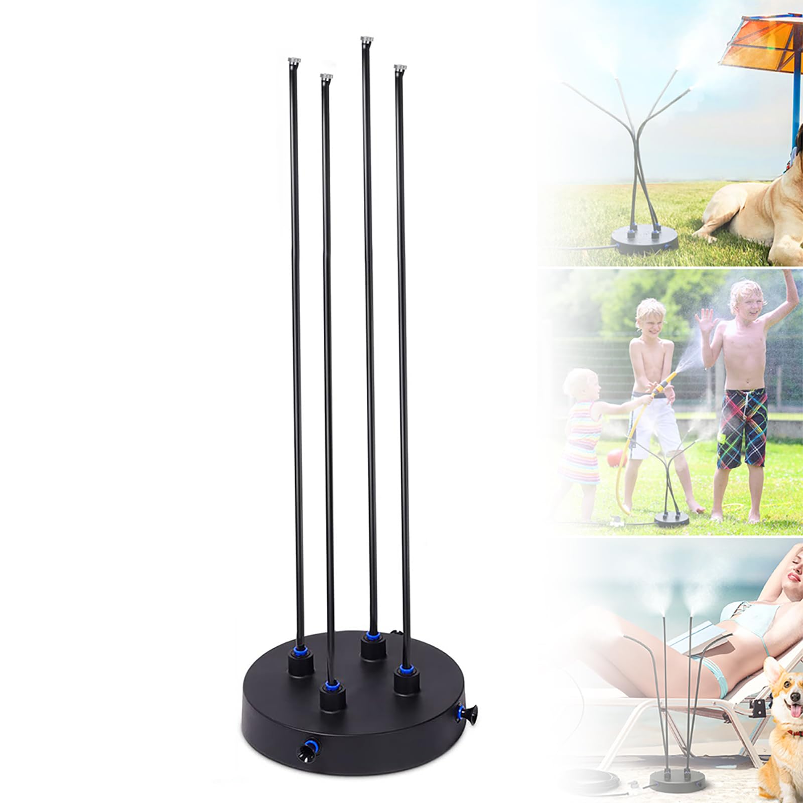Brumisateurs portables pour patio extérieur et arrosage de jardin efficace
