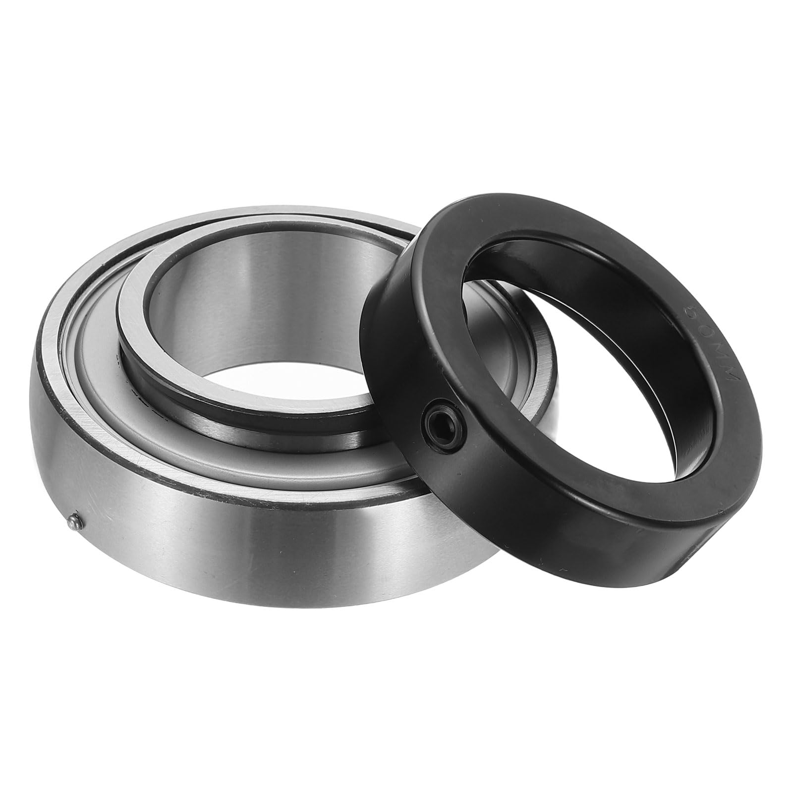 Rodamiento SA210 de 5 cm de acero cromado y collar excéntrico de bloqueo 7