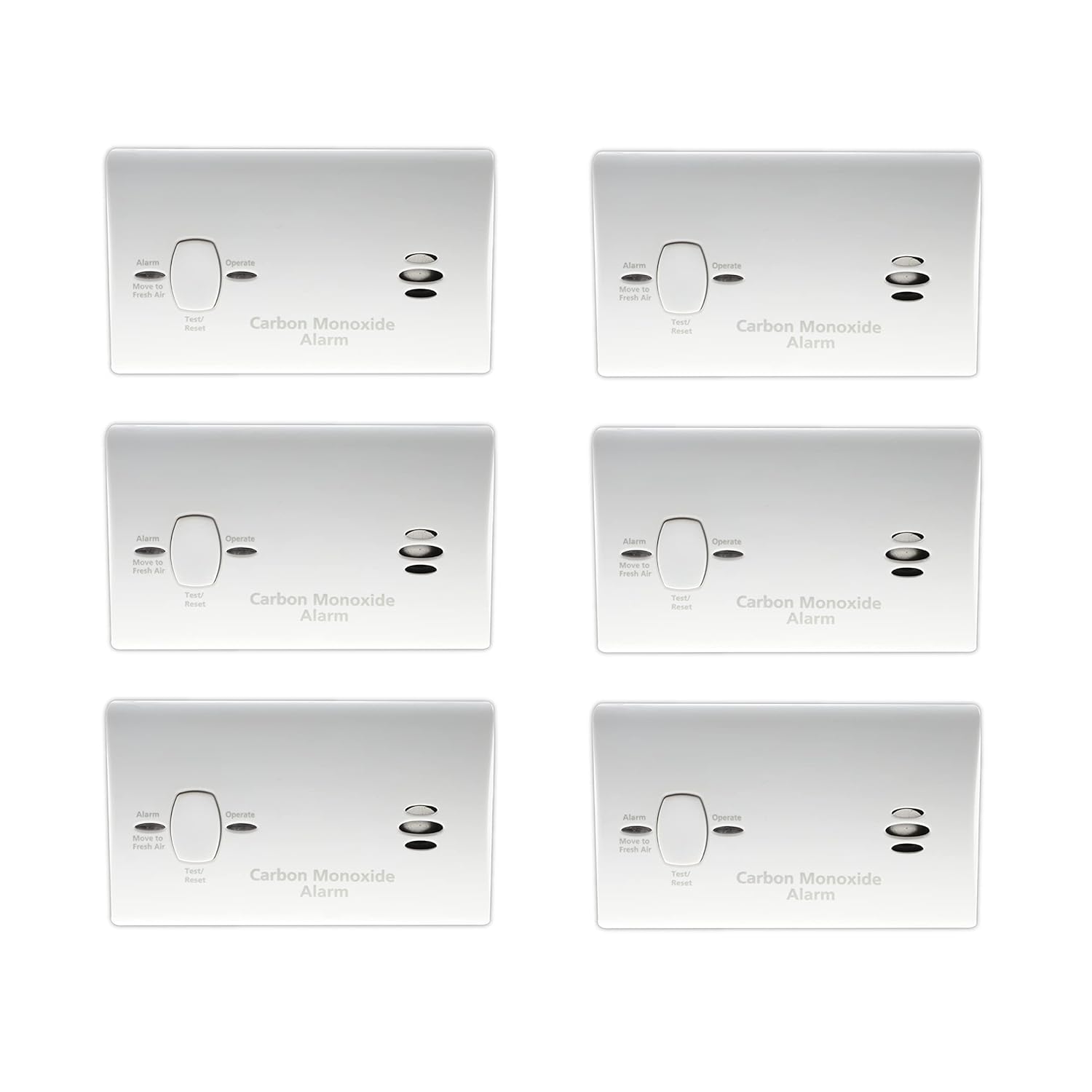 Kidde KNCOBBLPM Carbon Monoxide Alarm, 6Pack Amazon.in Home