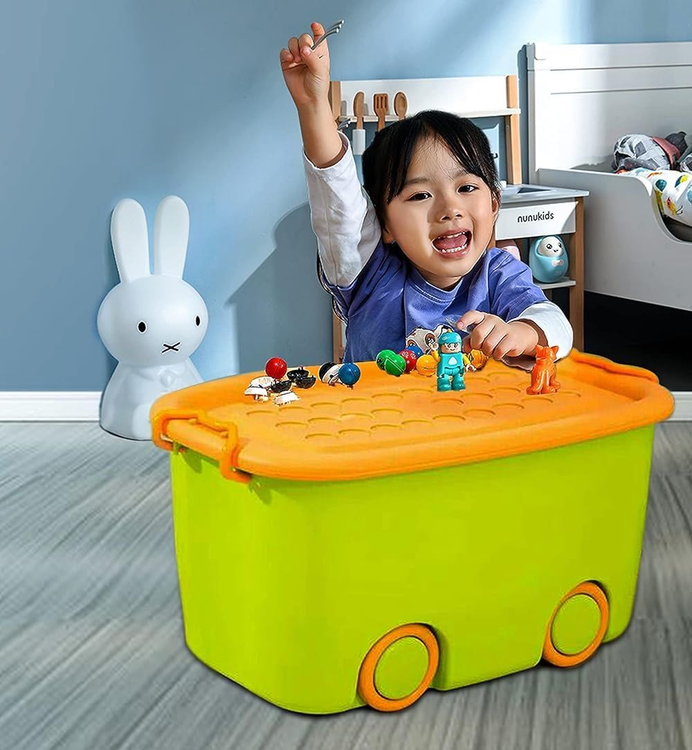 Kresal 25-L Multi-Functional Storage Box, Plastic Stack-able