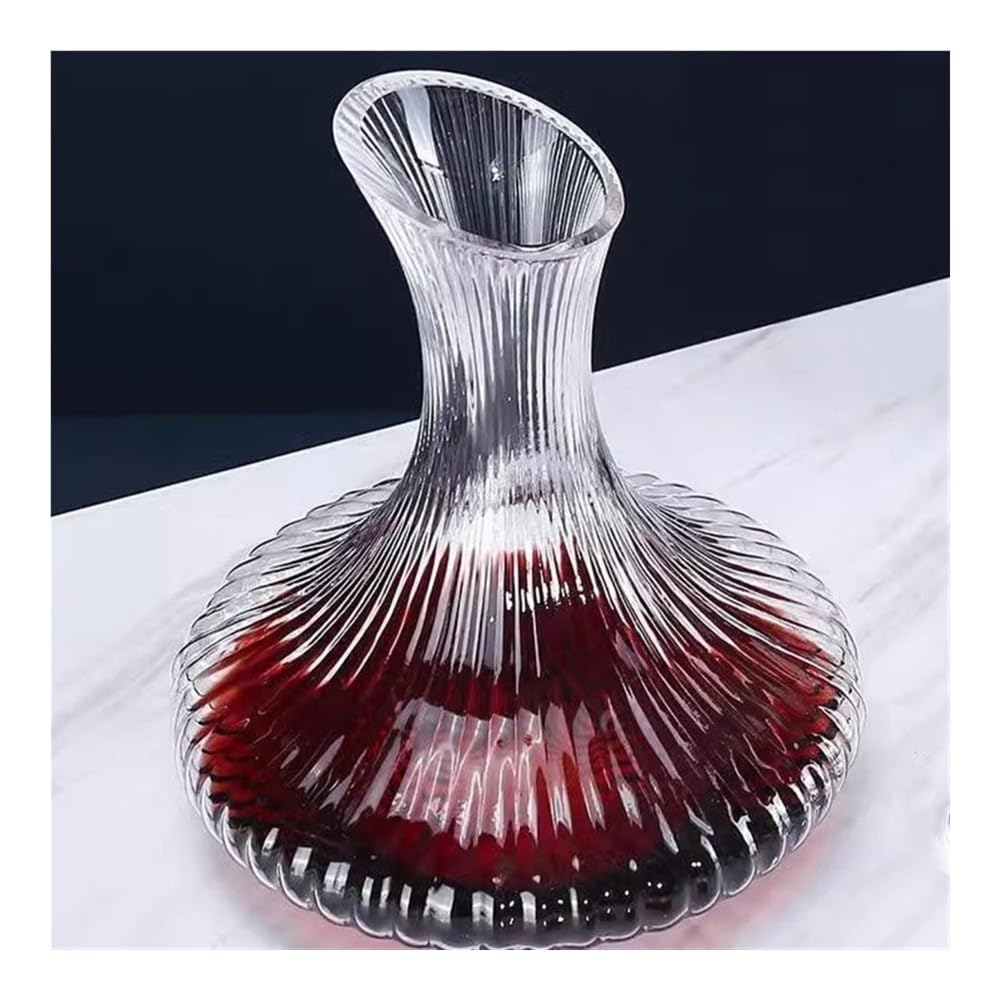 aireador de vino, Juego de tres jarras decantadoras vino tinto creativas cristal for el hogar