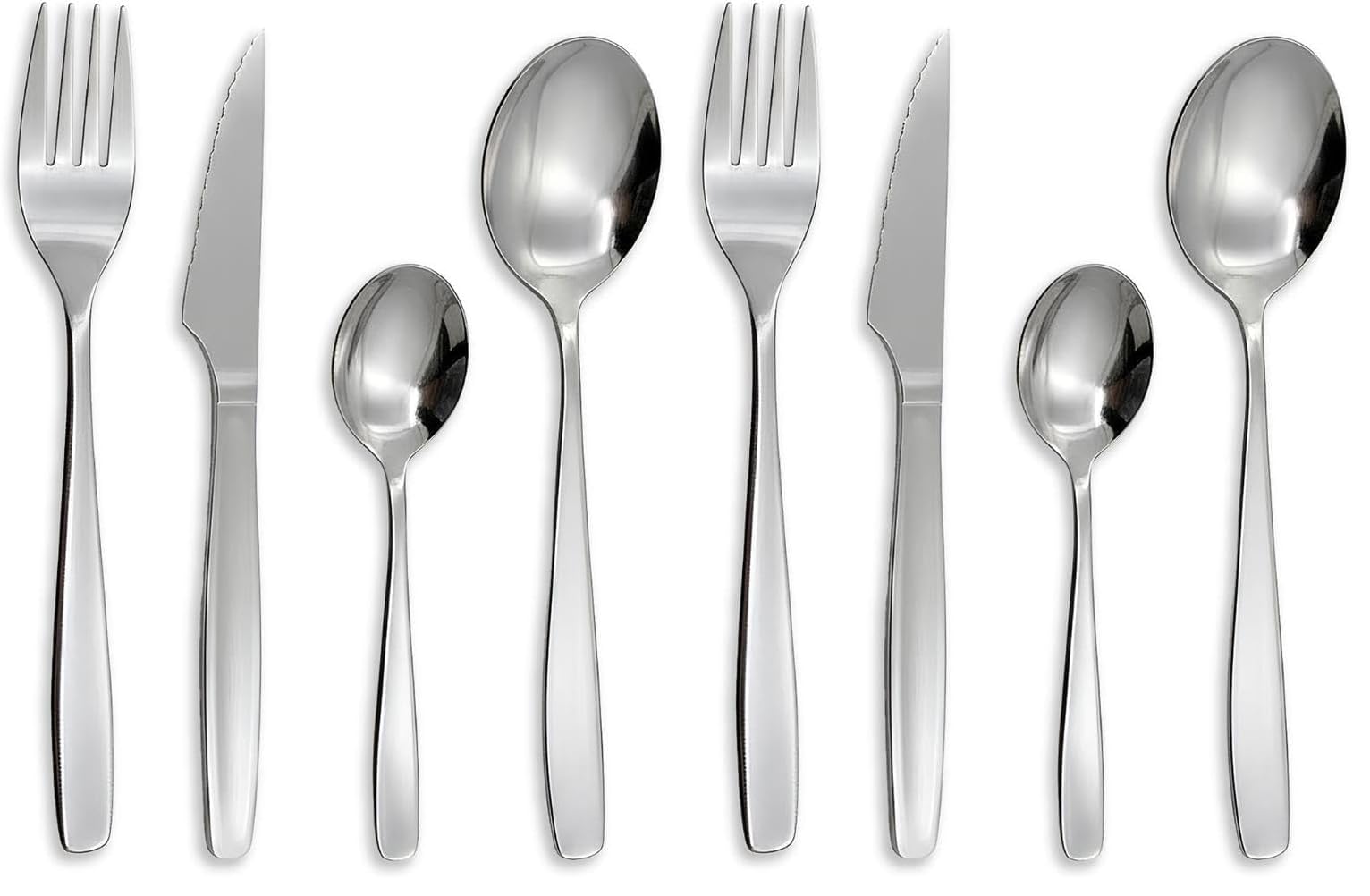 Ménagère 24 pièces Scola en inox pour sublimer vos dîners et barbecues en famille