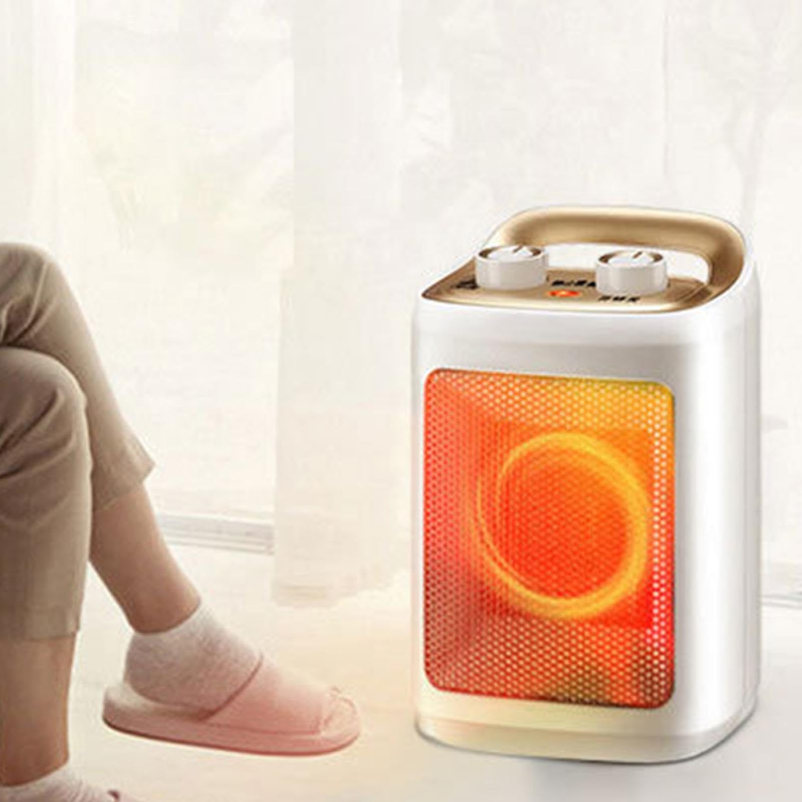 Calefactor Eléctrico de Ambiente Ventiladores Radiadores Portátiles de 220V